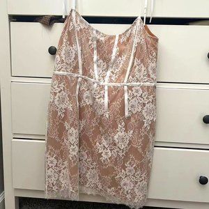 NEW For Love & Lemons Cheyenne Lace Mini Dress